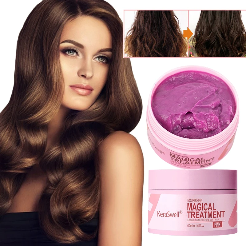 60Ml Karseell Collagene Maschera Per Capelli Trattamento Per Maltreated Dry Crespo Hair Control Magic Keratin Smoothing Prodotto Per La Cura Dei Capel