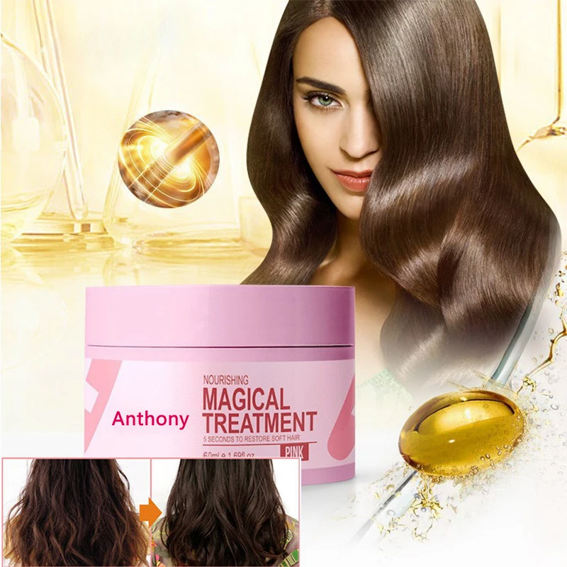 60Ml Karseell Collagene Maschera Per Capelli Trattamento Per Maltreated Dry Crespo Hair Control Magic Keratin Smoothing Prodotto Per La Cura Dei Capel