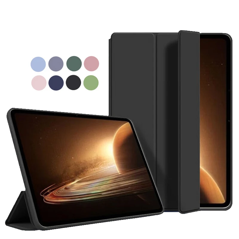 Per Oneplus Pad Tablet 2023 Supporto Tri-Folding Soft Silicone Back Magnetic Tablet Shell Per Oppo Pad 2 Oneplus Pad Cover Pen
