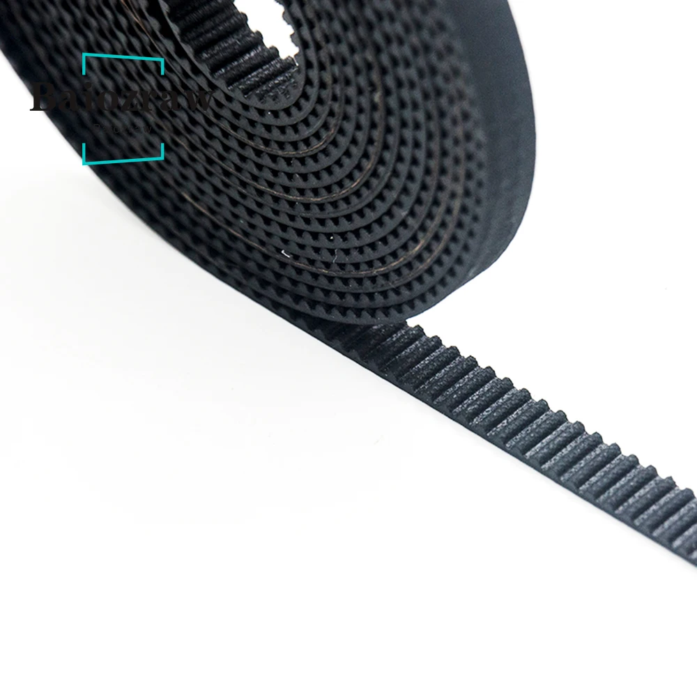 3D Printer Belt 3Gt Gt3 Open Type Belt Black Open Timing Belt Width 6Mm 10Mm Lenght 1000Mm Open Timing Belt For Motor Gt3 3Gt
