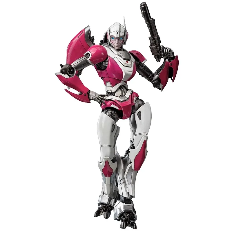 In Magazzino Original Threezero Dlx Bumblebee Arcee Pvc Animation Character Model Action Toys Collection Doll Gifts