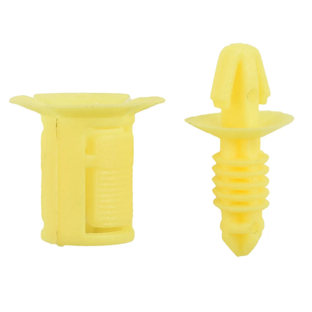 1Set Clip Anteriore Dash Isolator Fastener Copilot Fuse Box Cover Plate Pin Clips Per Ford C-Max Kuga S-Max Per Ford Focus Ii