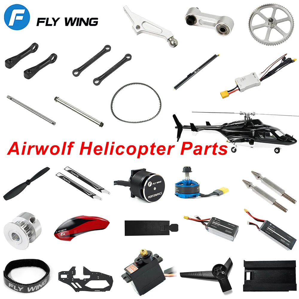 Fly Wing Airwolf Rc Parti Di Elicotteri Accessori Per Droni Fabbrica Originale