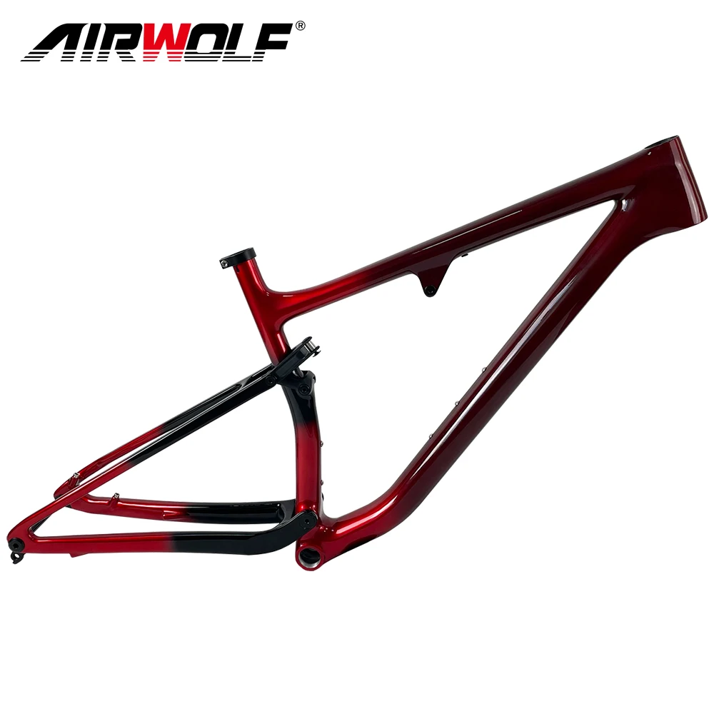Airwolf 29Er Carbon Full Suspension Mountain Frame Telaio In Carbonio Telai Mtb Boost Frame Thru Axle 148X12Mm Per Parti Di Biciclette