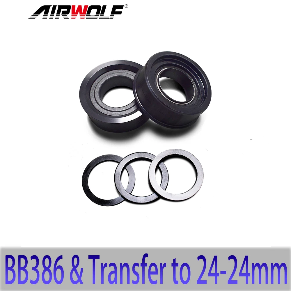 Airwolf Movimento Centrale Bicicletta Bb386 Bb86 Bb79 Pf30 Mtb O Movimento Centrale Bici Da Strada Per Shi Mano Sram Trasferimento A 24 24Mm Bb386