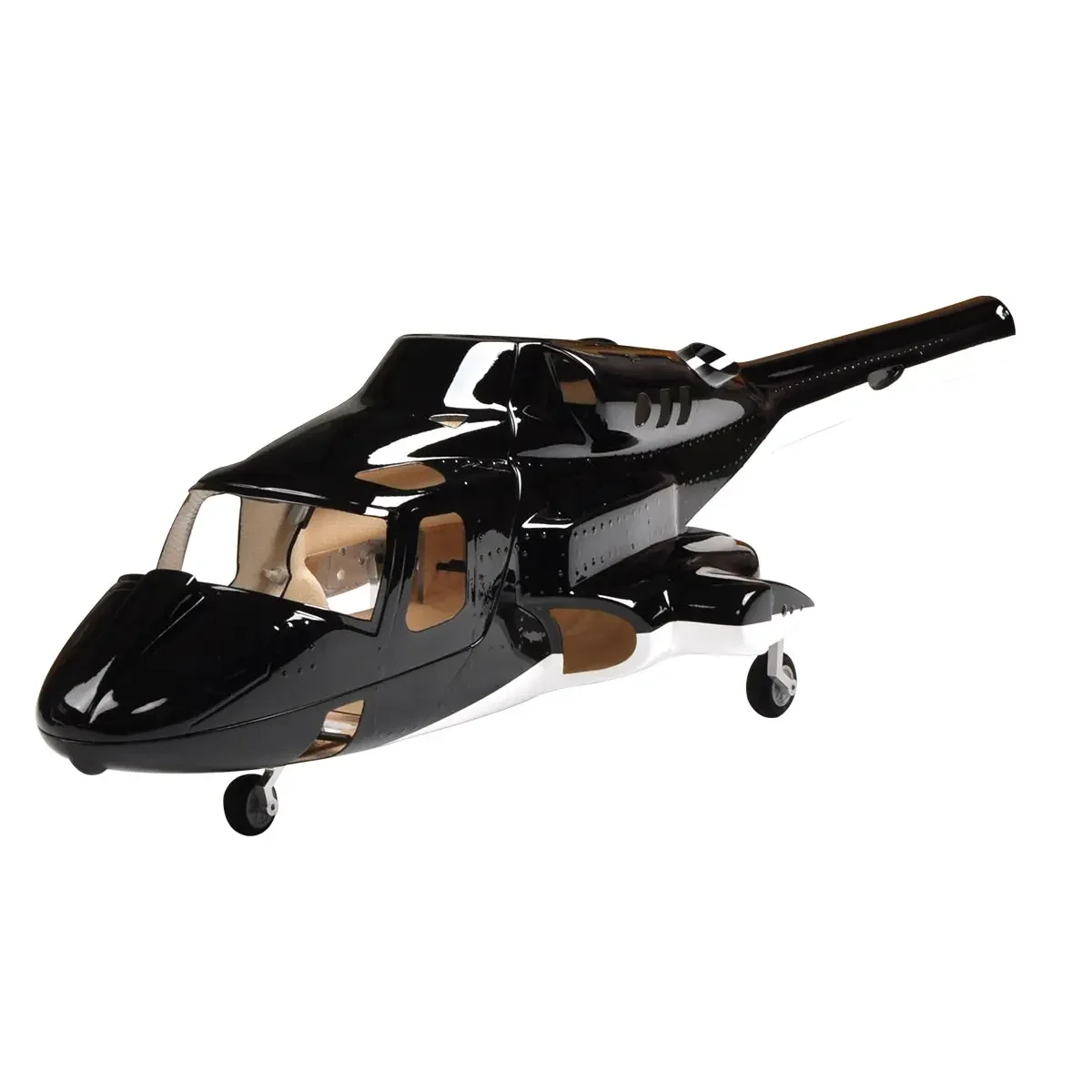 Roban 450 Dimensioni Airwolf Rc Elicottero Scala Fusoliera In Fibra Di Vetro Modello Di Aereo Shell