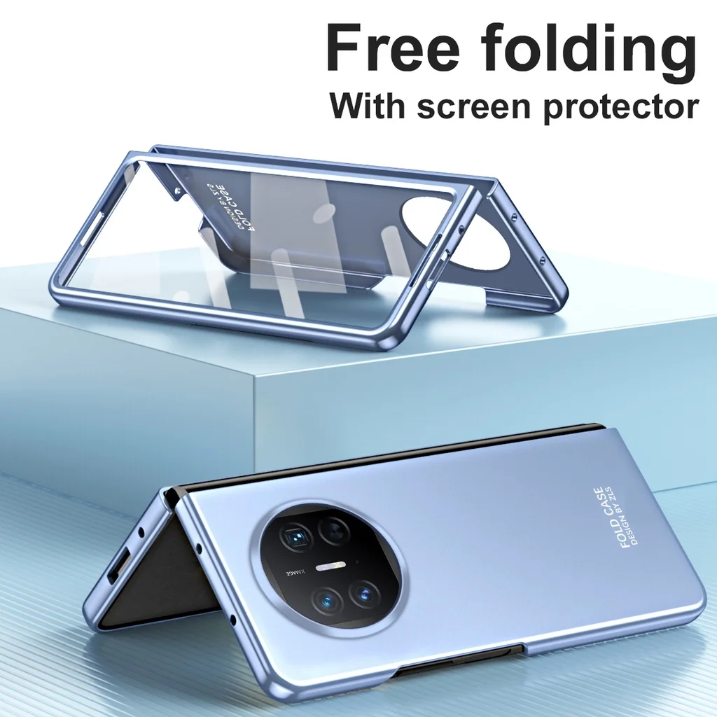 Custodia Per Telefono Per Huawei Mate X5 X3 Custodia Placcatura Anti-Caduta Hd Cover In Pellicola Di Vetro Per Huawei Mate X5 X3 Cover