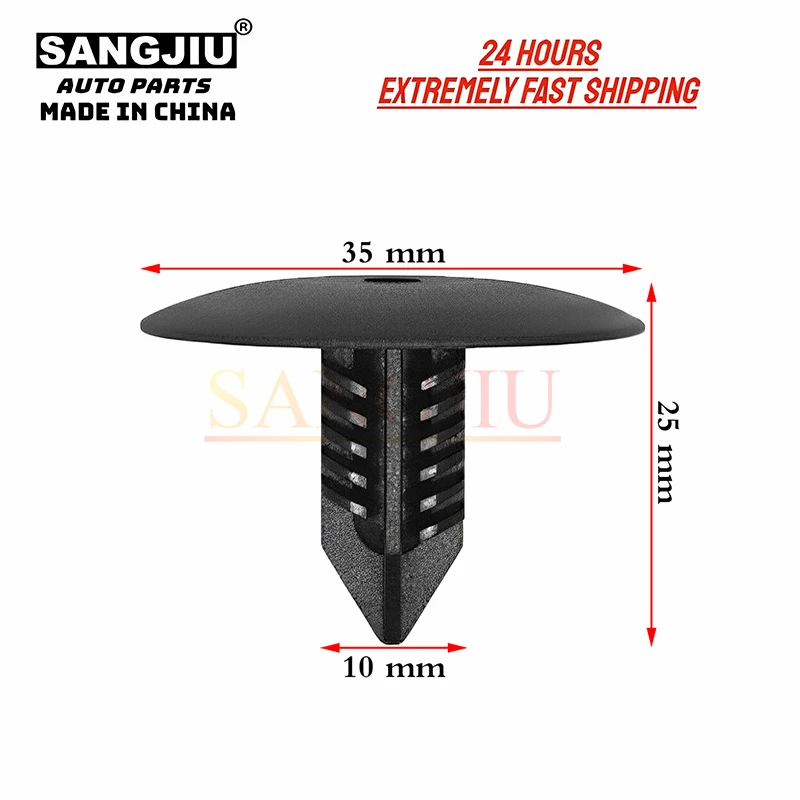 20 Pezzi Compatibile Con Renault Escape Kangoo Laguna Logan Master Megane Traffic Mercedes Hood Insulation Clips 77-03-077-435