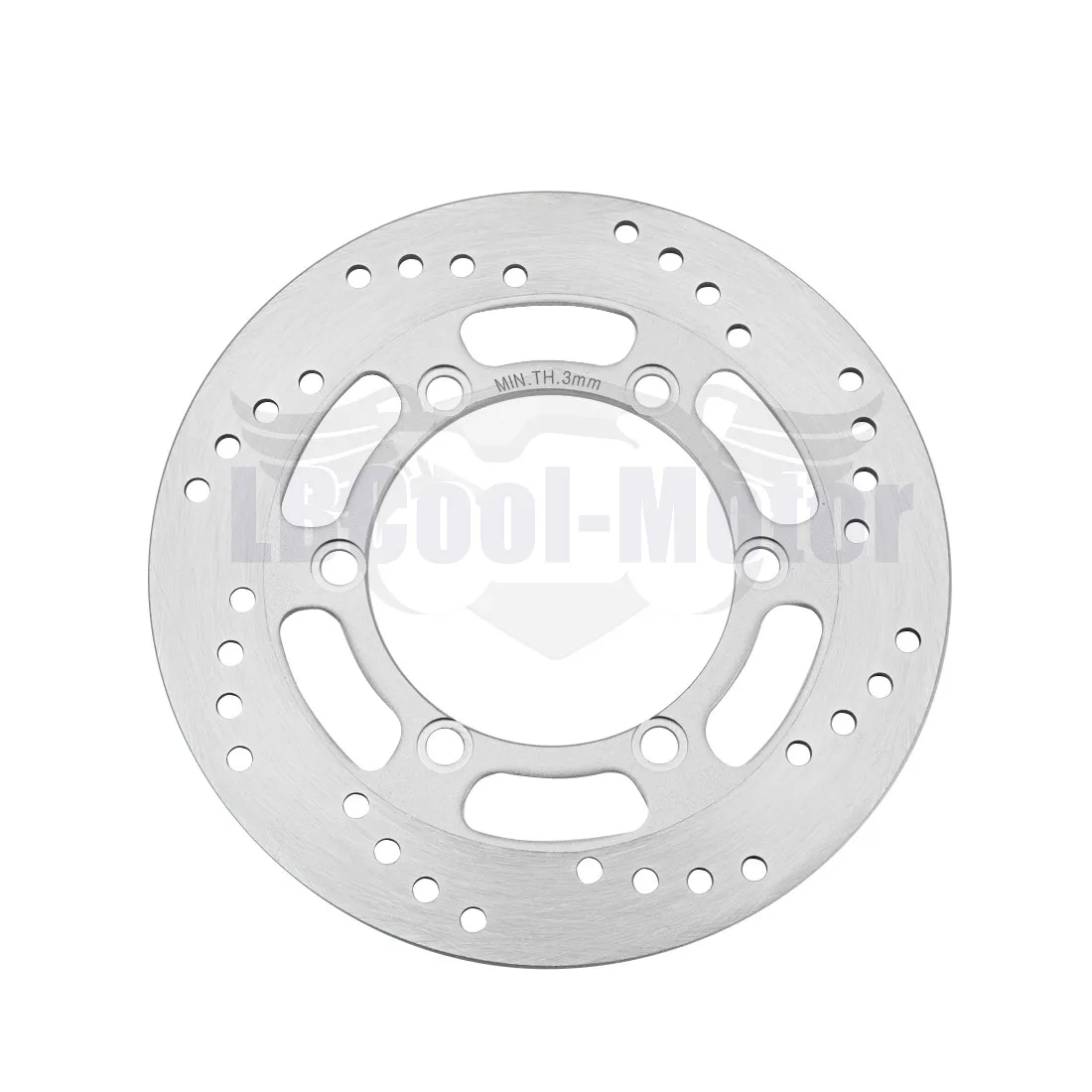 Rotore Del Disco Del Freno Posteriore Del Motociclo Adatto Per Yamaha Kdx 125 A1 A2 B1 B2 1990 1991 1992 1993 1994 Rotore Del Freno