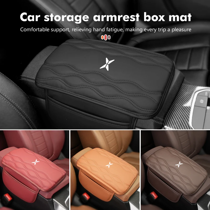 Car Central Bracciolo Box Pad Storage Bag Auto Bracciolo Case Mat Per Xiaopeng G3 460 P7 520 670N 670E 480E 480N