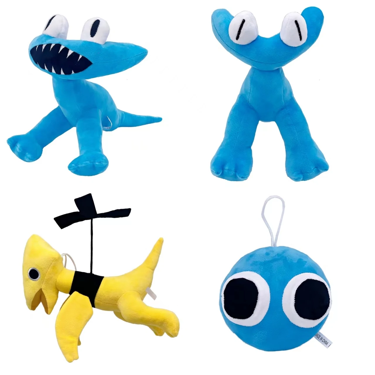 New Rainbowed Friend 2 Peluche Rainbowed Friend Chapter 2 Peluche Soft Doll Set Peluche Yellow Rainbowed Friend Ball Blue