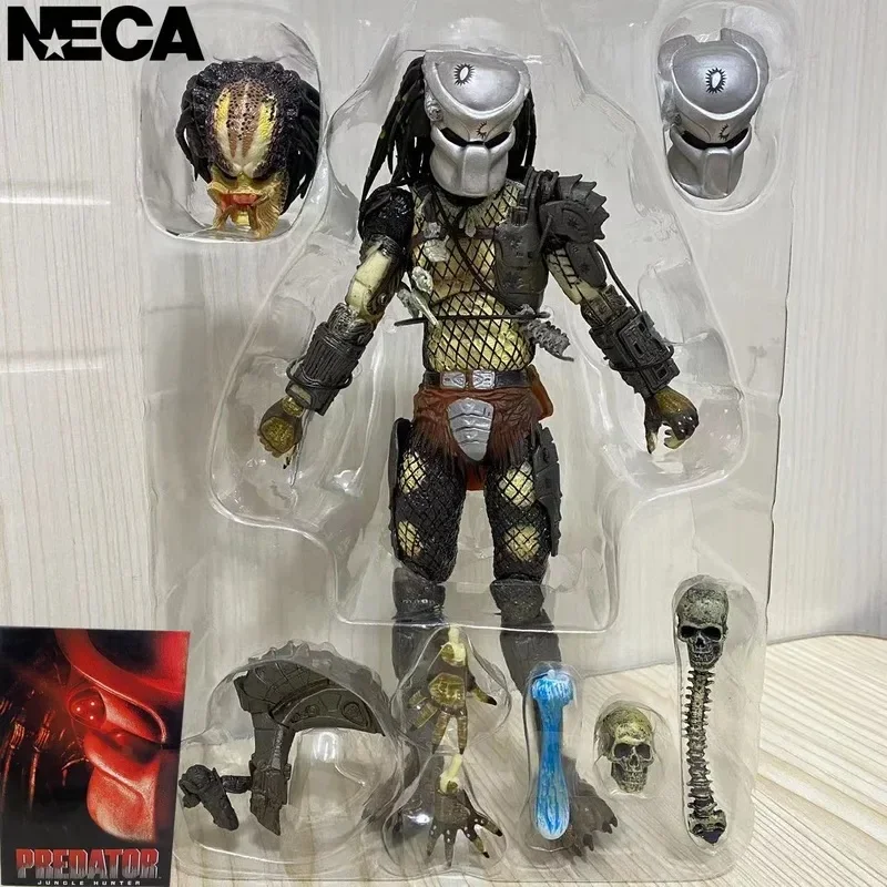 Autentico Neca 51548 Predator P1 Jungle Hunter 2.0 Ultimate Luxury Edition Action Figure Movie Collection Model