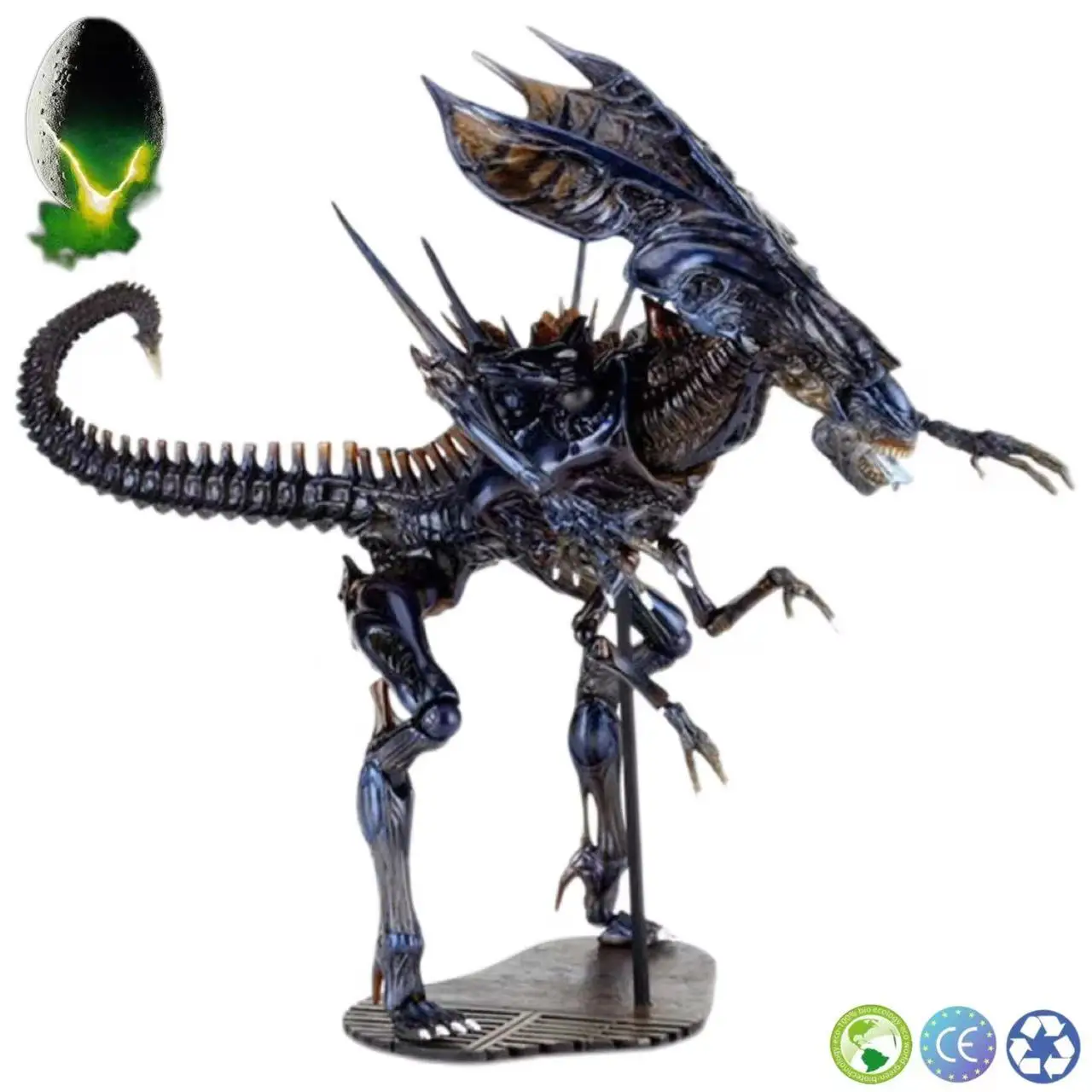 Warrior 018 Alien Queen Sci-Fi Revoltech 016 Alien Action Figure Alien Vs Predator Model Toys Regalo Di Compleanno Bambola Da Collezione