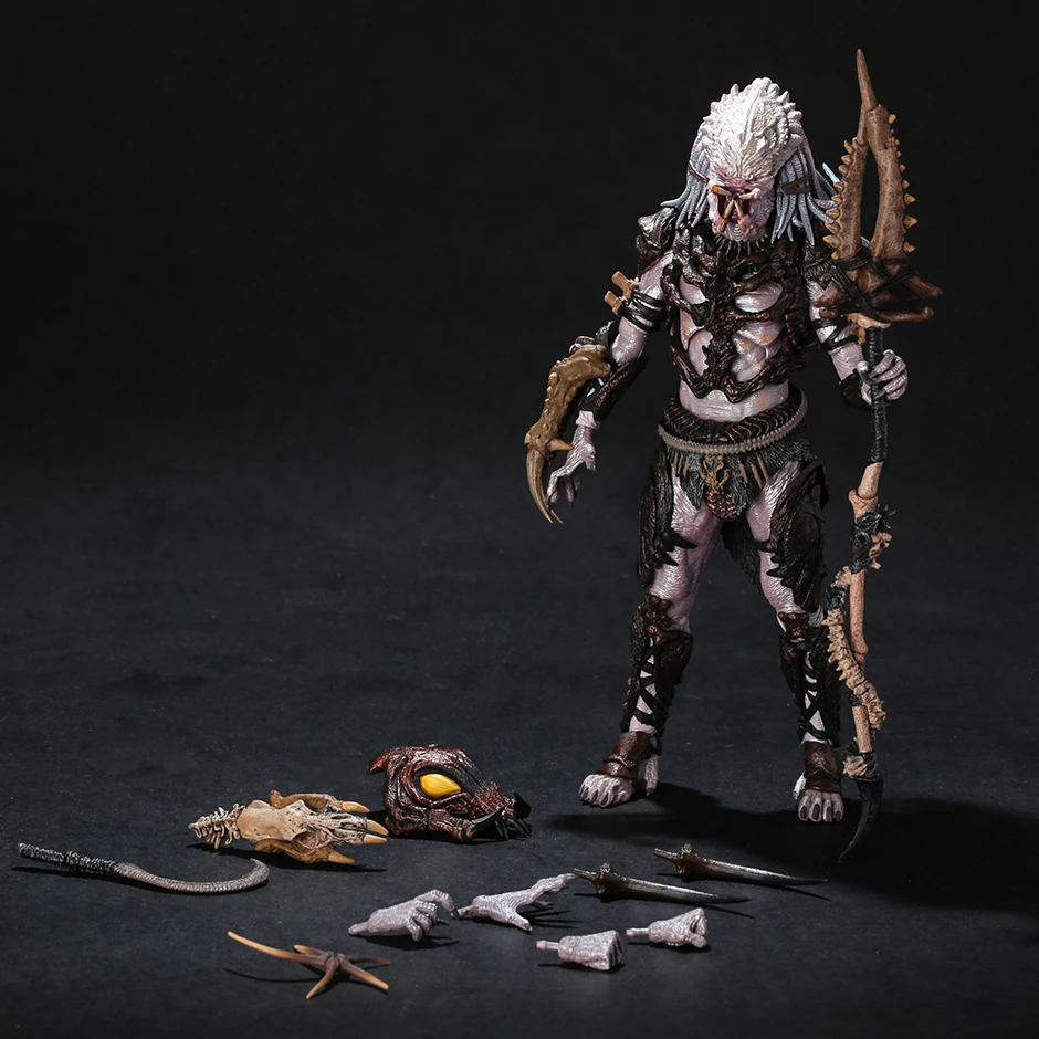 Neca Ultimate Alpha Predator 100Th Edition 7 "Action Figure Joint Mobile Model Toy