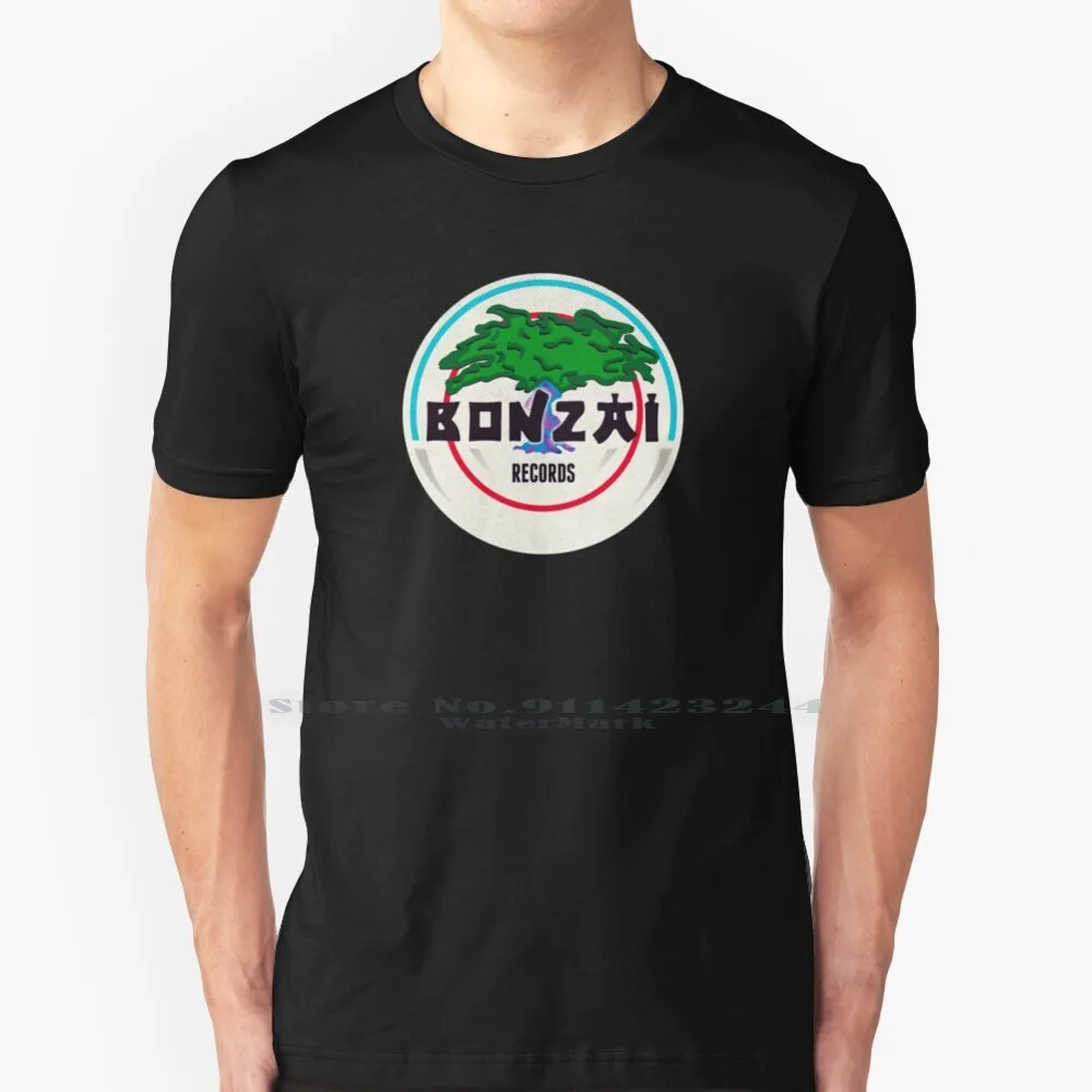 Bonzai Records-Hardcore T Shirt Cotton 6Xl Bonzai Records Techno Hardcore Trance Thunderdome Deejay Disc Jockey Rave Discoteque