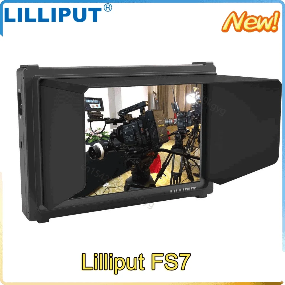 Lilliput Fs7 Monitor Da Studio Sdi 4K Monitor Da 7 Pollici Campo Portatile Dslr Audio Esterno Liliput Video Photo On Camera Monitor Nuovo