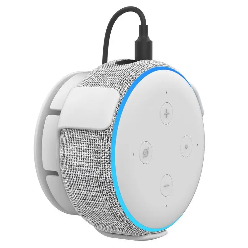 Speaker Wall Mount Stand Hanger For Amazon Alexaecho Dot 3Rd Generation Indoor Sound Box Case Holder For Echo Dot 3 With Screws