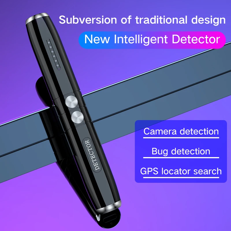 Rilevatore Di Segnale Rf Wireless Telecamera Anti-Spia Gsm Finder Scanner Wireless Anti Candid Hidden Cam Buster Scanner Locator Tracker