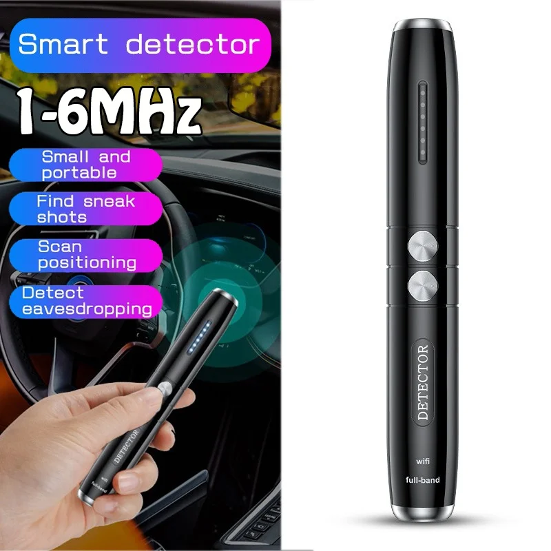 Gps Signal Finder Telecamera Wireless Mini Bug Detector Anti Spy Gadget Wiretap Hidden Infrarossi Pinhole Detect Cam/Gsm/Localizzatore Gps