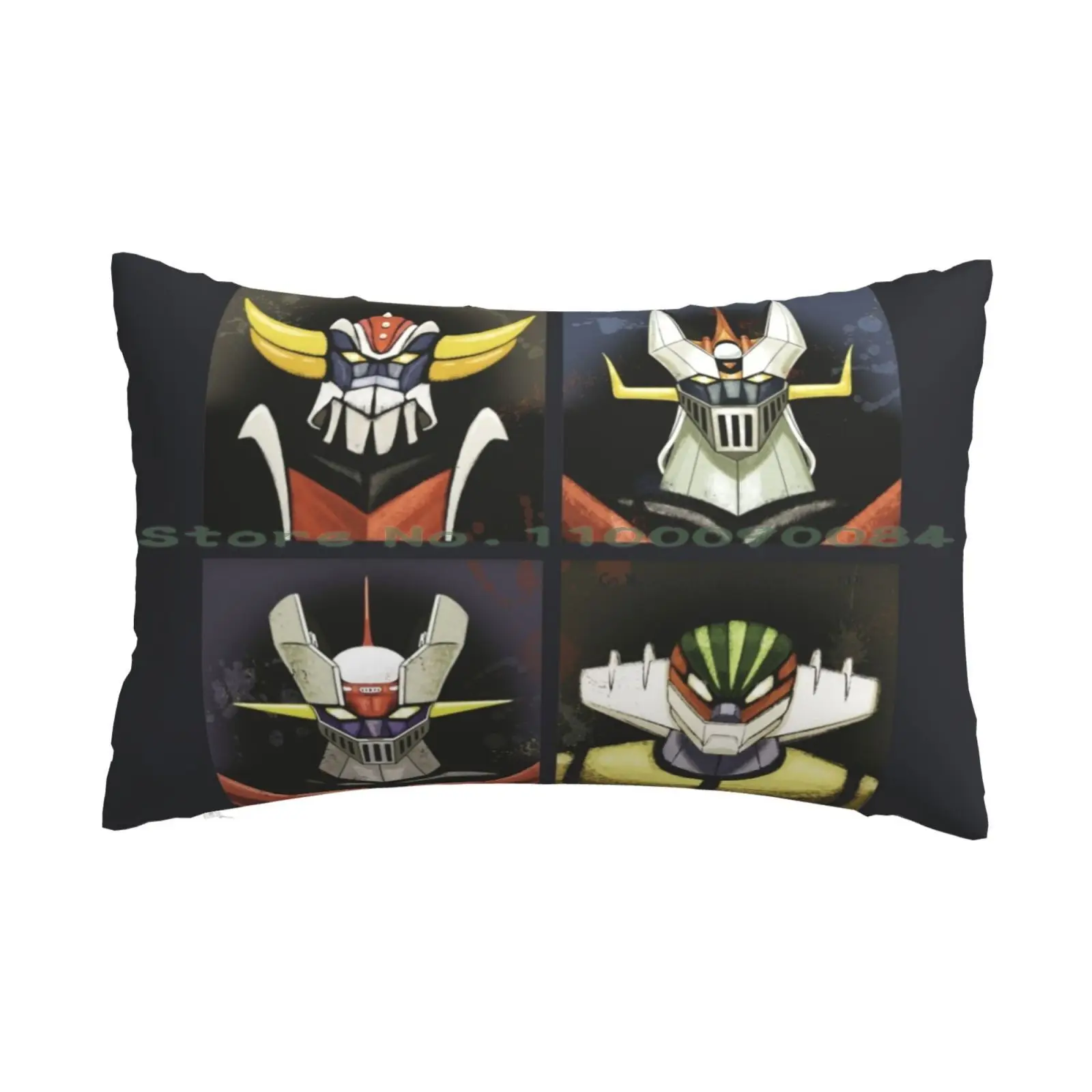 Go Nagai Tribute-Grendizer , Jeeg, Z, Ottima Federa 20X30 50*75 Divano Camera Da Letto Go Nagai Z Great Jeeg Ufo Robot Mazinga
