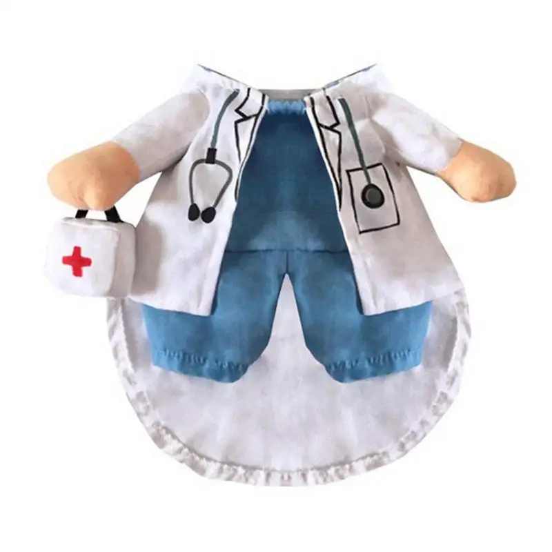 Vestito Di Trasformazione Del Partito Del Cane E Del Gatto Costume Di Halloween Dell'Animale Domestico Cane Gatto Medico Costume Pet Medico Abbigliame