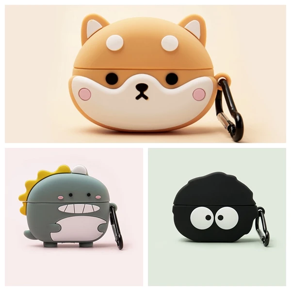 Cartoon For Huawei Freebuds 5 Tws Case Funny Dogs Dinosaur Protection Custodia In Silicone Freebuds5 Custodia Per Cuffie