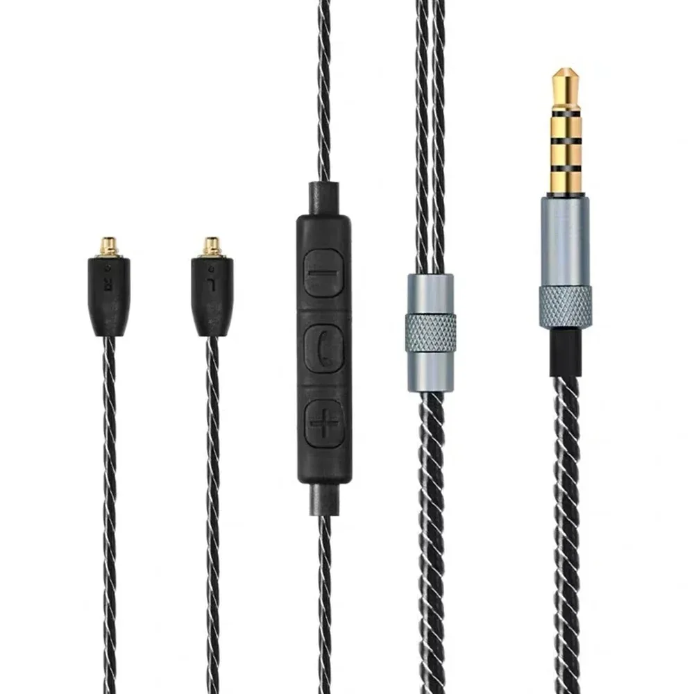 Cavo Di Prolunga Per Cavo Mmcx Di Ricambio Ofc Per Fiio F5 Fh5 Fh5S Fh7 Fa7 F9 F9Se F9Pro Fh1 Fa1 Cuffie Auricolari