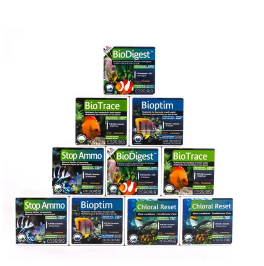 Pulizia Dell'Acquario Nuovo Prodibio Biosteart Biovert Biopotim Coral Vit Stop Ammo Biokit Reef Booster All In One Listing