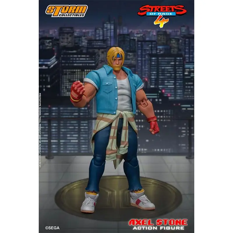 Original Storm Toys 1/12 Axel Stone Street Of Rage 4 In Stock Anime Action Collection Figure Model Toys