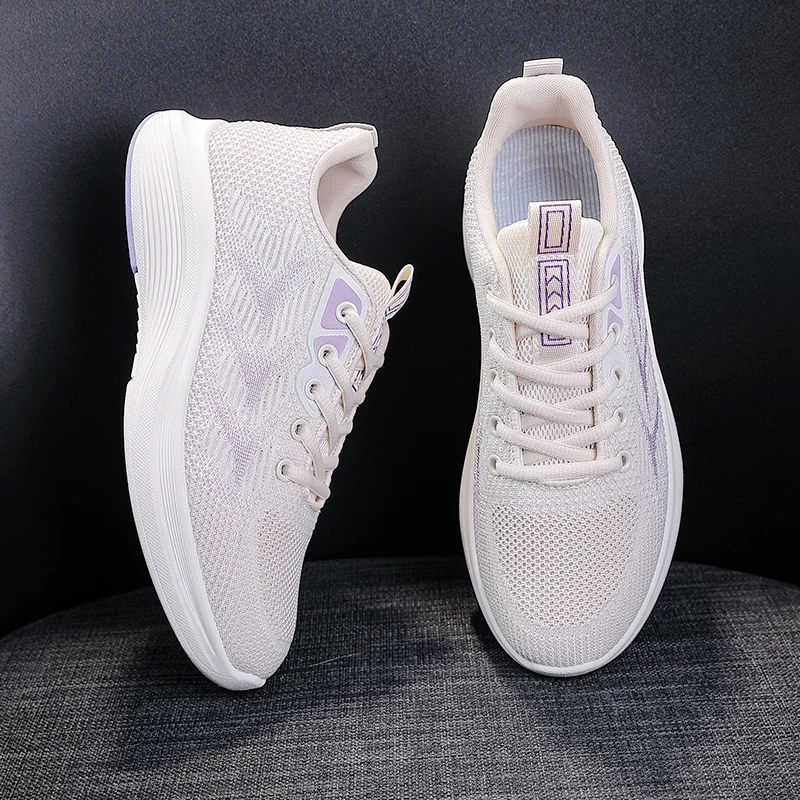 Scarpe Da Corsa Primavera Estate Per Donna Mesh Traspirante Girls Outdoor Road Free Runner Sneakers Trend Lady Walking Shoes