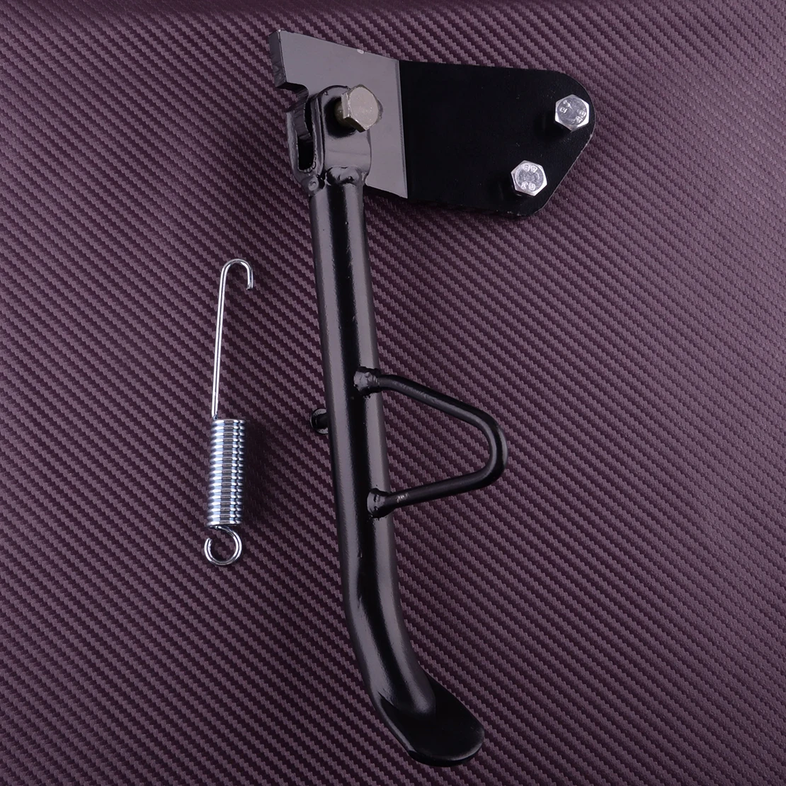 Supporto Per Staffa Di Supporto Laterale Per Cavalletto Nero Per Moto Adatto Per Italjet Jc200-9 Dragster 125/200 Nuovo