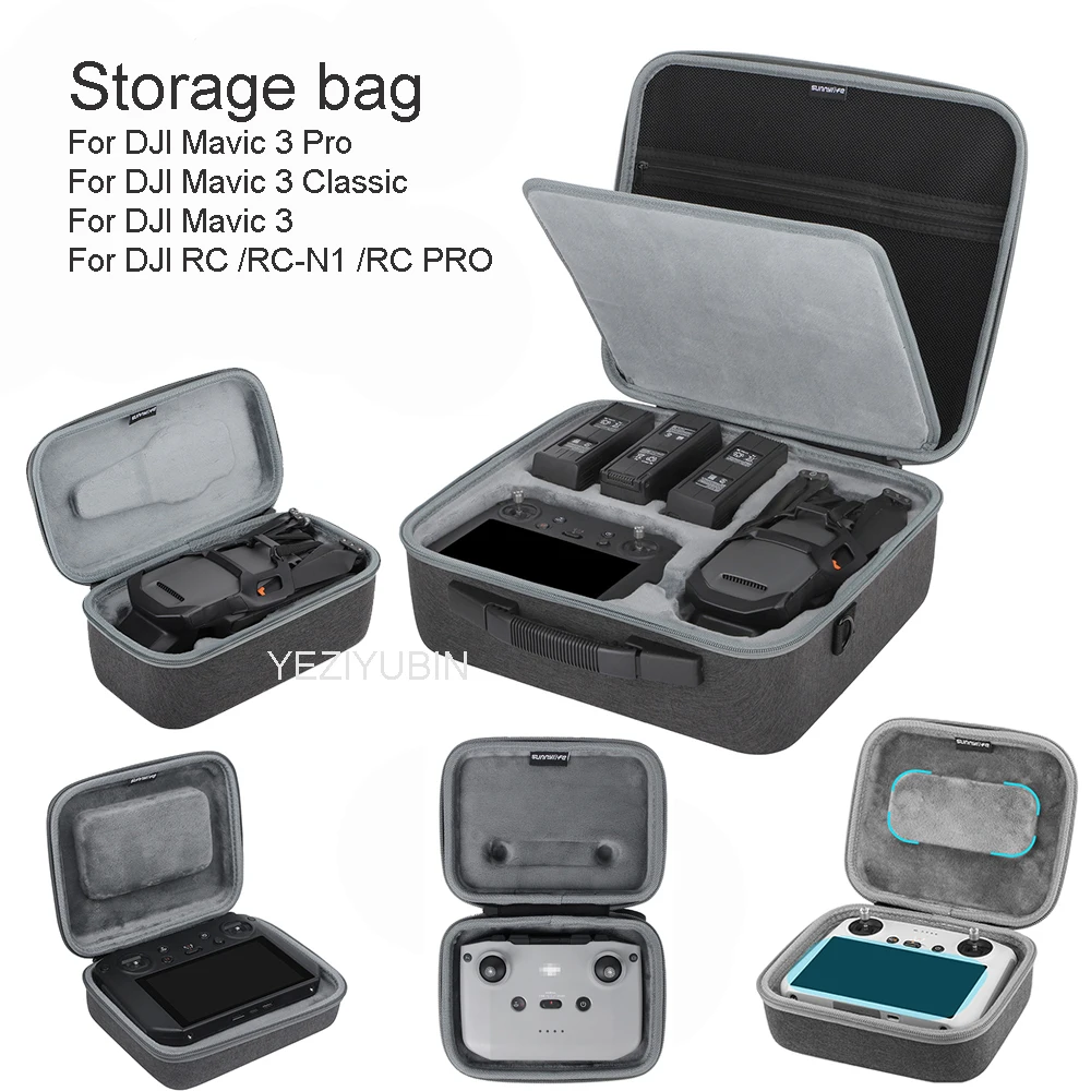 Per Dji Mavic 3 Pro Case Dji Rc /Rc-N1/Rc Pro Borsa Per Telecomando Per Dji Mavic 3 Pro Pacchetto Multifunzione