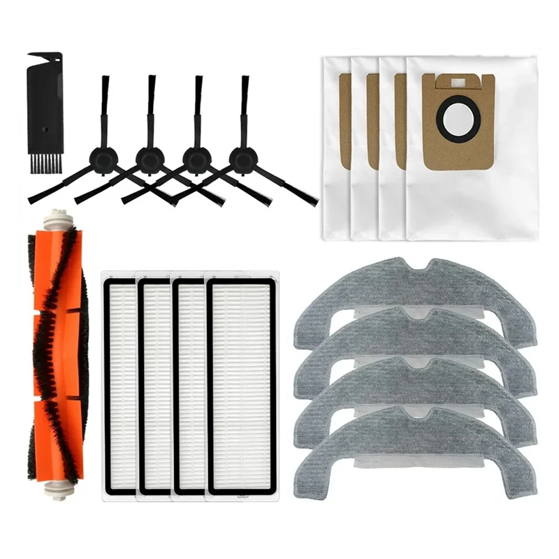 Per Dreame D10S Plus Roller Side Brush Hepa Filter Mop Cloths Rag Dust Bag Robot Aspirapolvere Sostituzione