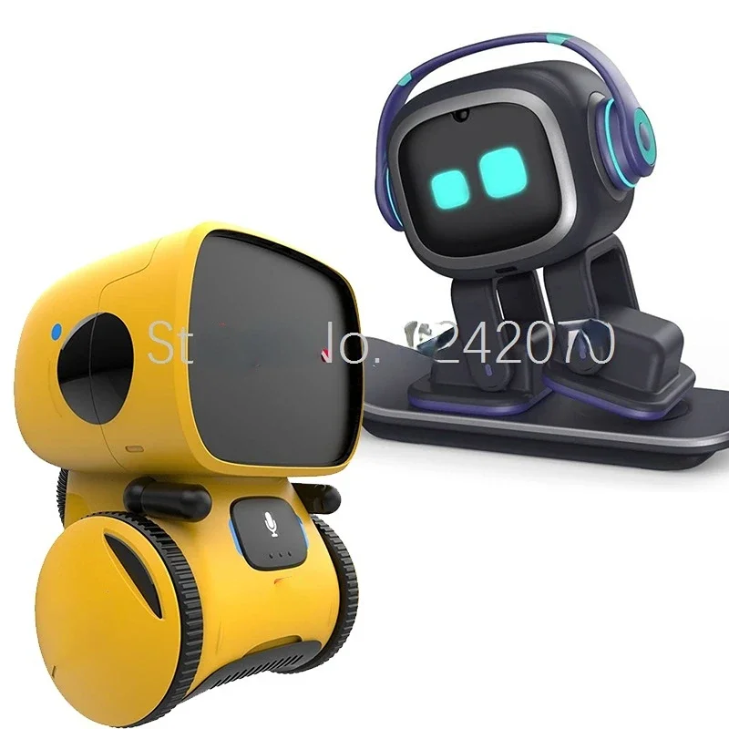Emo Robot Robot Intelligenti/Robot Danzante Danza Sensore Di Comando Vocale, Canto, Danza, Ripetizione Giocattolo Robot Per Robot Parlanti