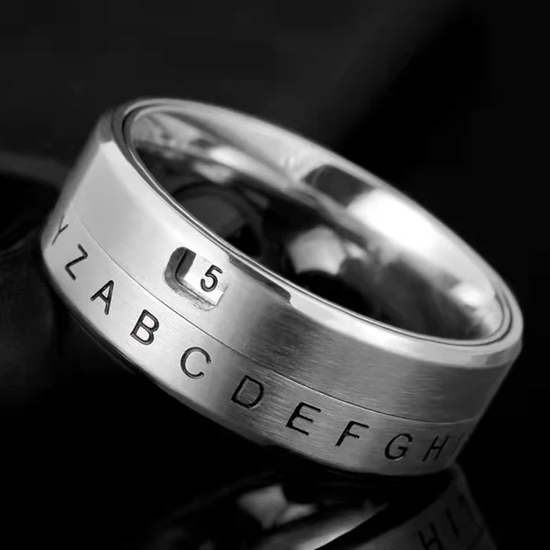 Gadget Tecnologici Gear Time Fidrit Spinner Man Emo Robot Knuckles For Men Fight Thumb Ring Gioielli Con Ciondoli In Acciaio Inossidabile