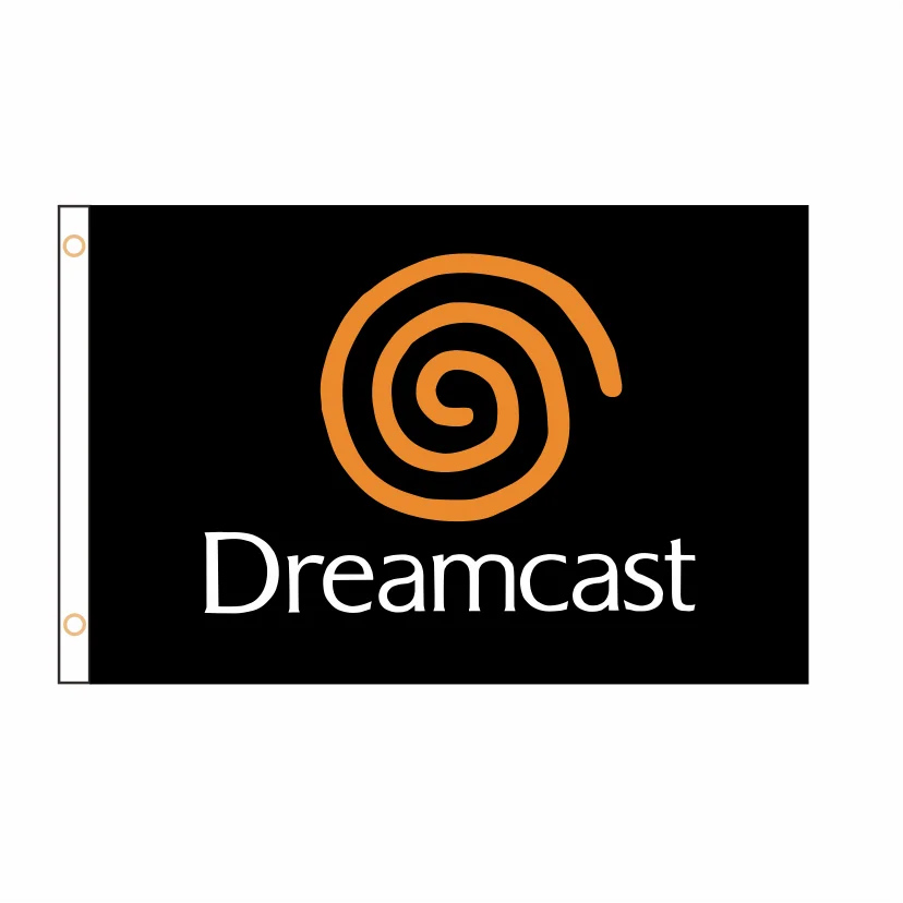 Progettazione Libera Sega Dreamcast Bandiera Banner 2Ft * 3Ft 3Ft * 5Ft Partito Coperta Qz-074