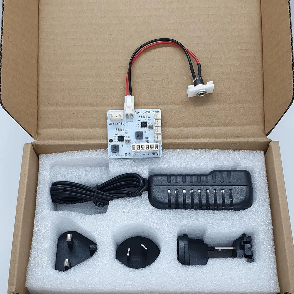 Sega Dreamcast Dc Dream Psu Dreampsu Retro Sostituzione * Non Pico Dreampsu Con Scheda Adattatore Di Alimentazione All'Ingrosso