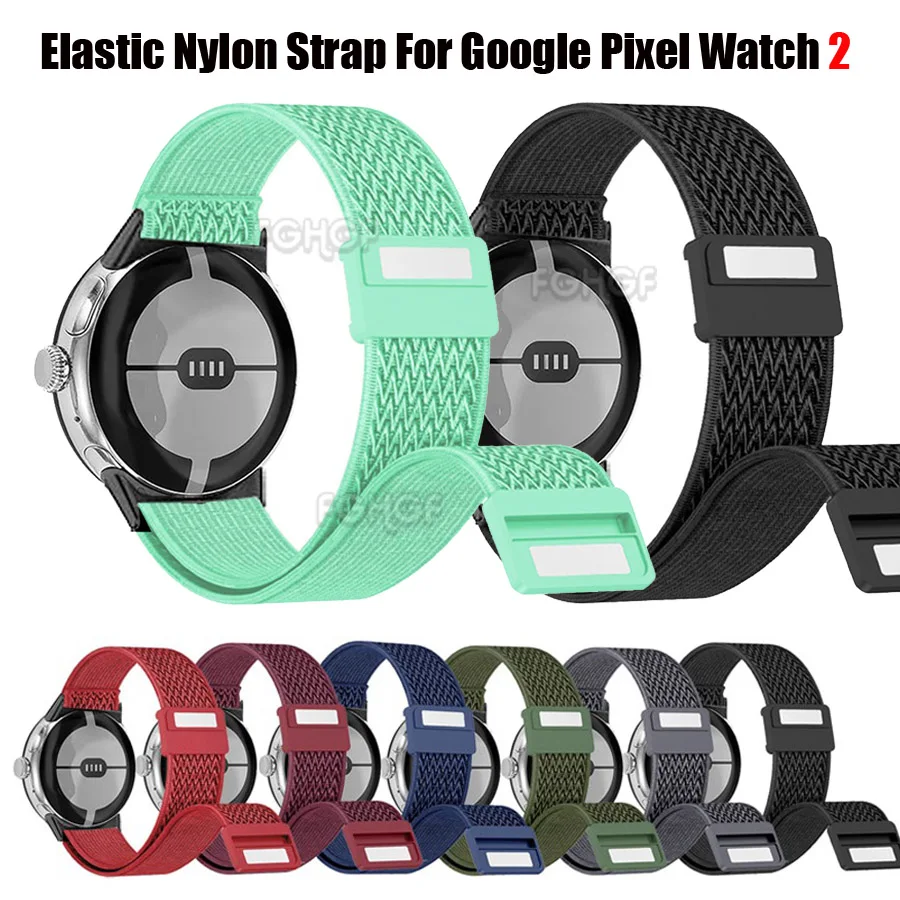 Per Google Pixel Watch 2 Cinturino Cinturino In Nylon Elastico Con Cinturino Per Google Pixel Watch Band Sostituzione Correa Accessori