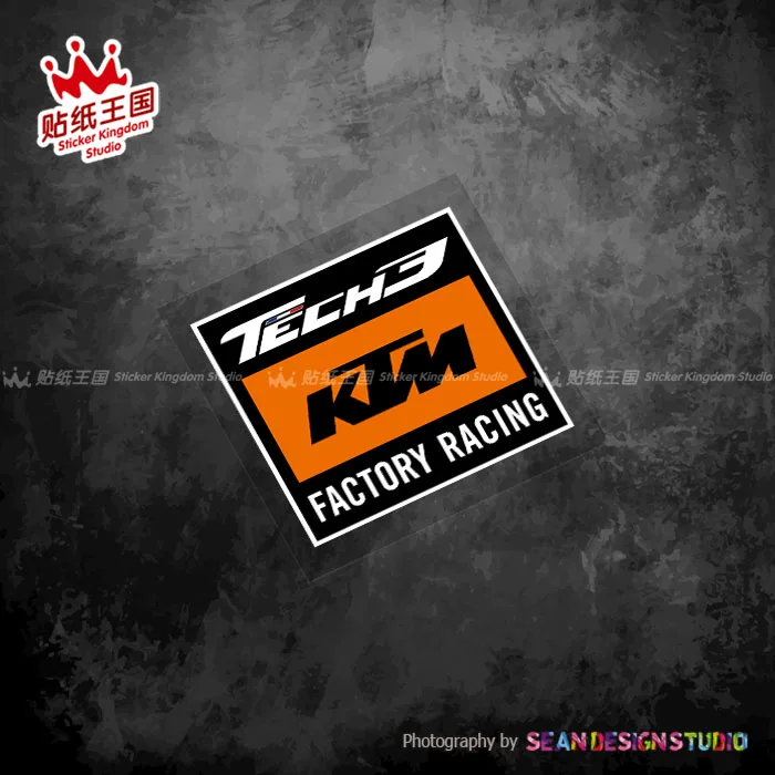 Per Ktm Tech3 Rc200 390 Duke 125 250 390 690 790 890 1290 Rc8C Motor Bike Adesivi Moto Decalcomanie Impermeabili 05