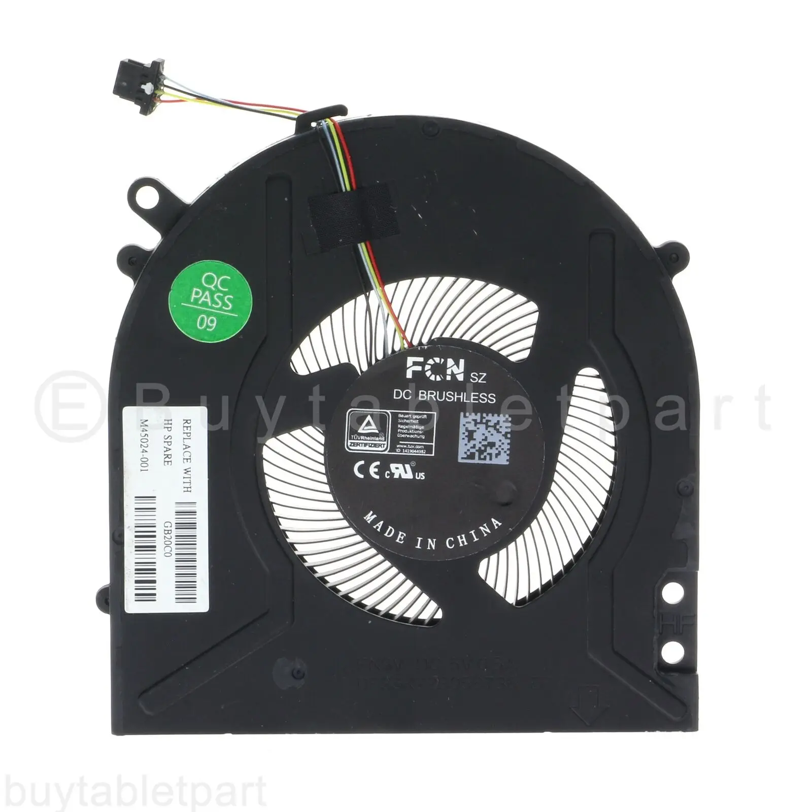 Ventola Di Raffreddamento Della Cpu Per Hp Pavilion X360 Convertible 14-Dy0014Tu 2-In-1