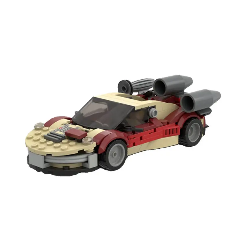 Moc Luke'S Landspeeder Speed Champions Auto Sportive Building Blocks Mattoni Set Giocattoli Per Bambini Regali Per Ragazzi E Ragazze