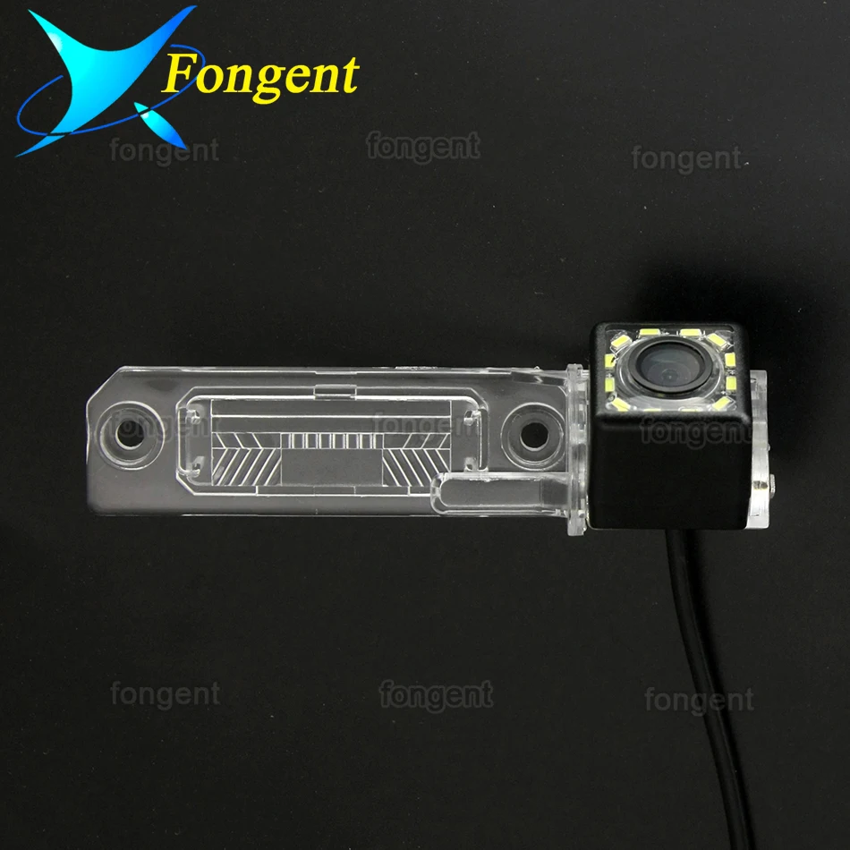 For Skoda Superb Vw Magotan Polo Bora Golf Jetta Passat Cc Touran Caddy Multivan T5 Car Rearview Fisheye Wireless Vehicle Camera