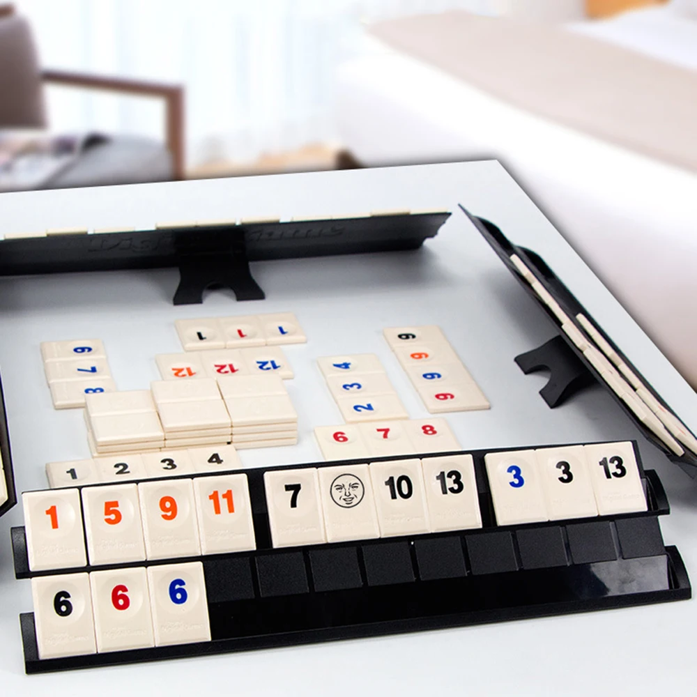 Israel Mahjong Fast Moving Digital Game Card Casual Gathering Table Game Puzzle Toy Family Party Game Classic Board 2-6 Persone