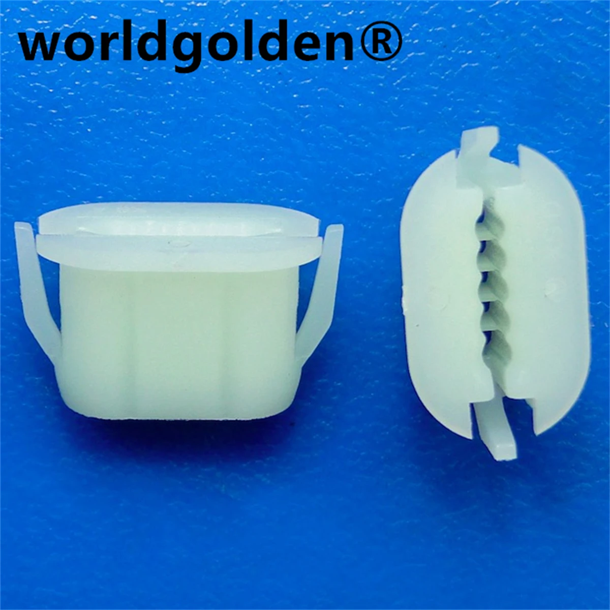 Worldgolden 10Pcs Auto Fasteners Portellone Tronco Pad Per Renault Peugeot Citroen 7703081233