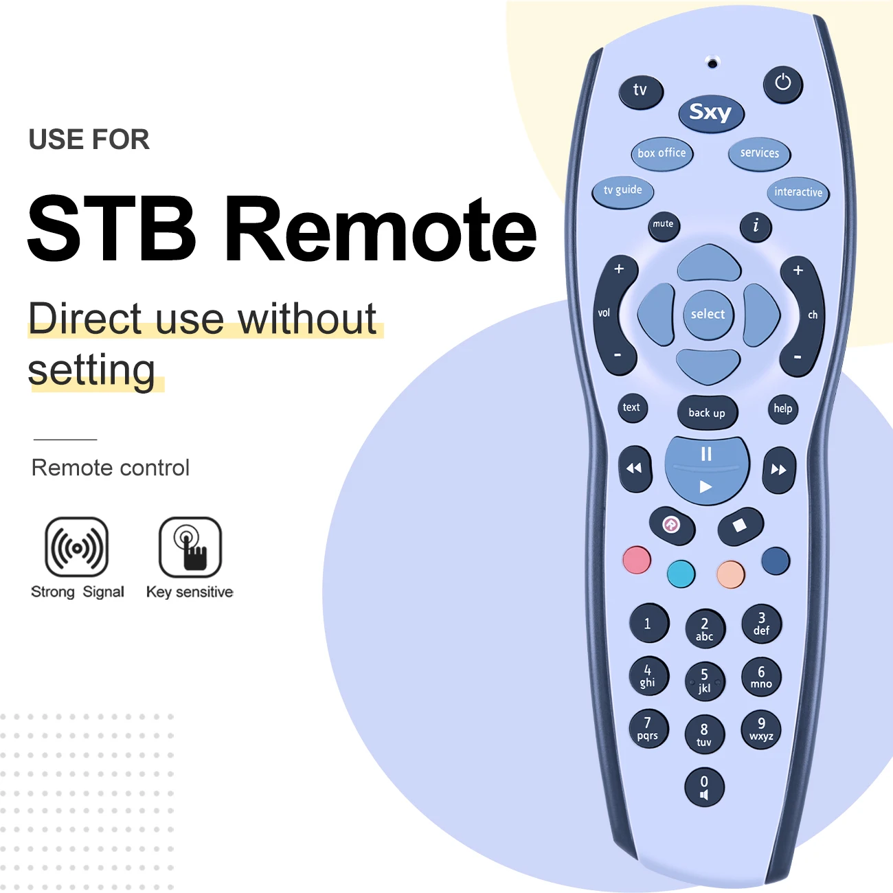 Nuova Sostituzione Del Telecomando Smart Tv Per Sky + 120 Smart Hd Television 9F Controller Scatola Multifunzionale Rev Remote Pl Z4X0