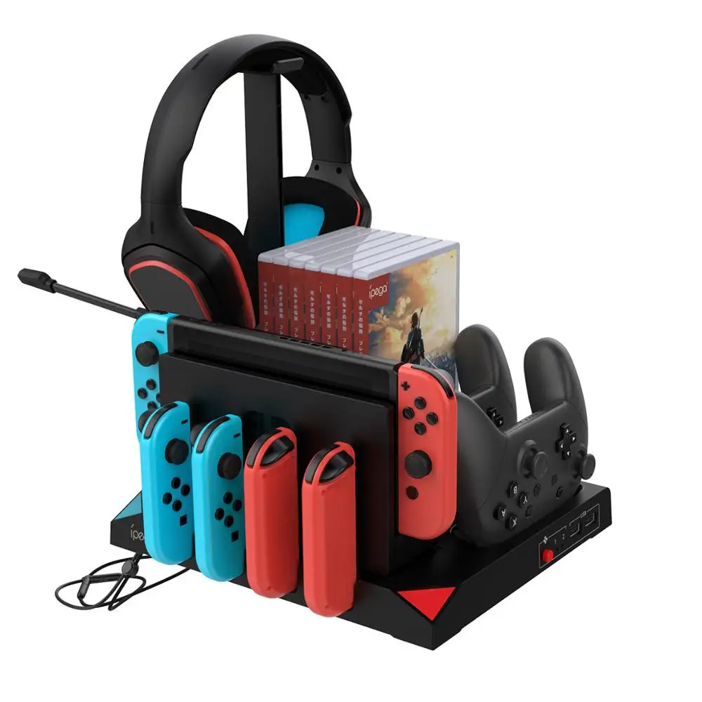 Ipega Pg-Sw036 Dock Di Ricarica Stazione Di Ricarica Usb Per Nintendo Switch Joy Gamepad Dual Charger