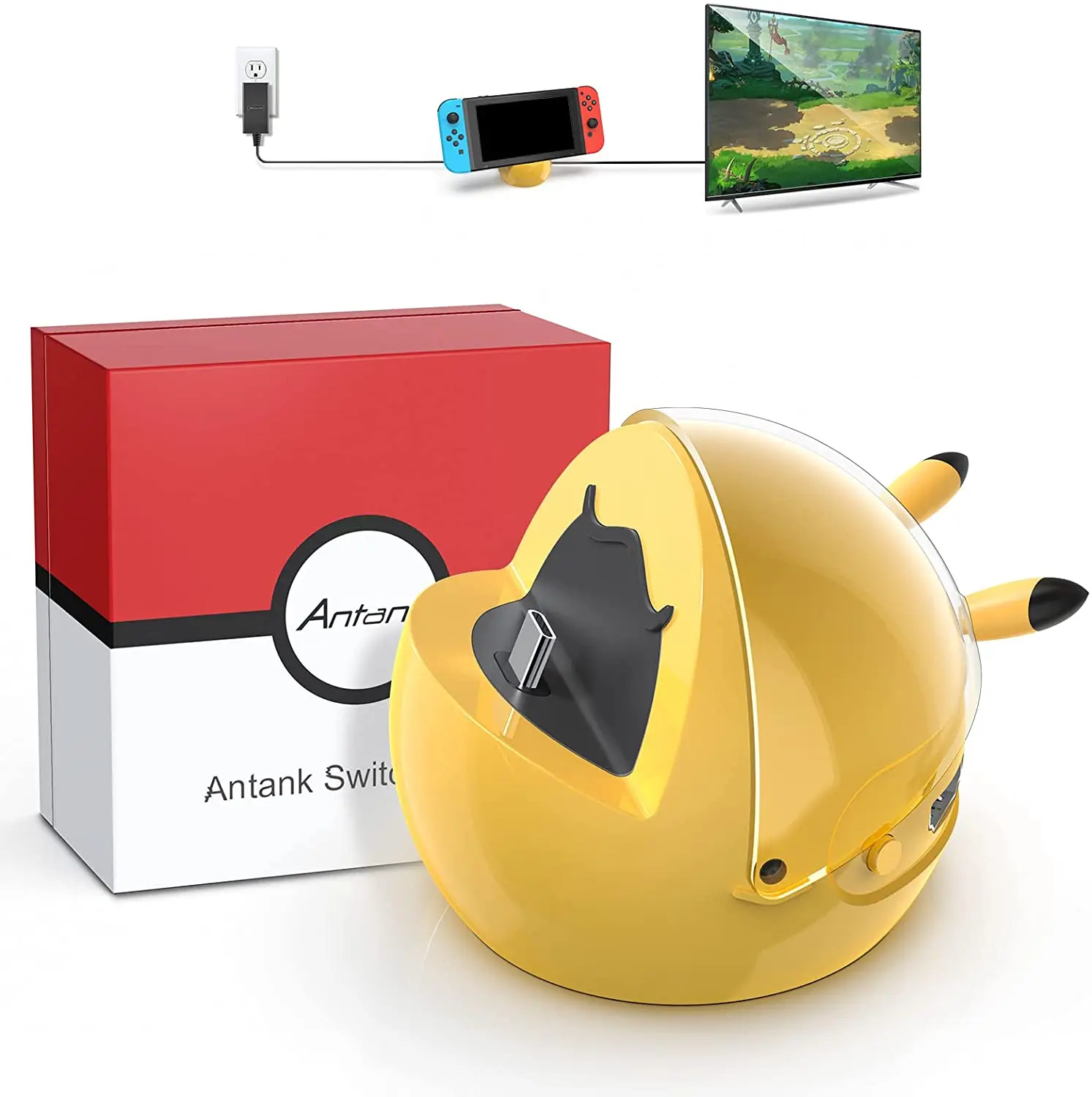 Switch Tv Dock Station Per Nintendo Switch/Switch Oled Portable 4K Hdmi Adapter Sostituzione Dock Di Ricarica Swing Accessorie