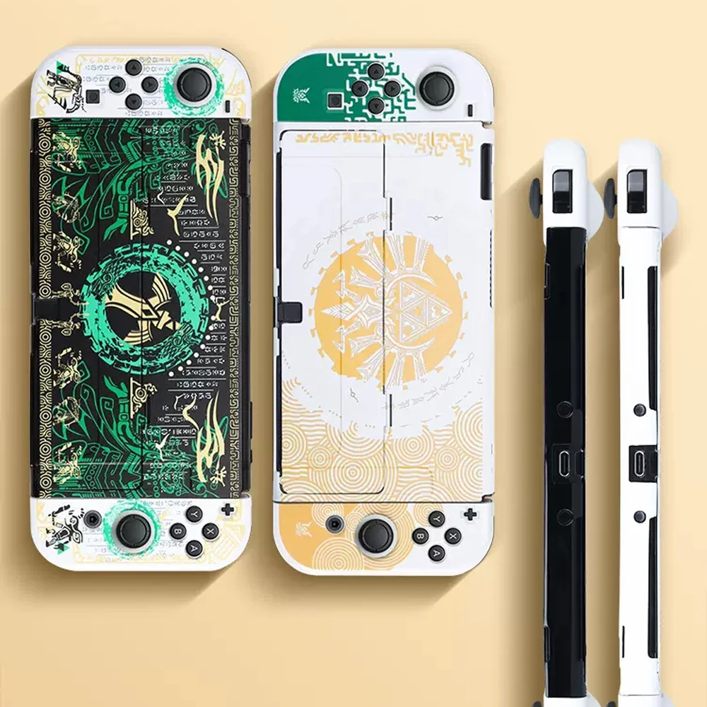 Tears Of The Kingdom Totk Tpu Soft Hard Pc Custodia Protettiva Per Dock Cover Per Nintendo Switch/Accessori Oled