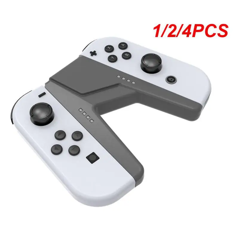 Impugnatura A Forma Di V 1/2/4Pcs Per Switch Joycon Controller Dock Per Switch Dock Station Per Supporto Per Supporto Per Gamepad Ns