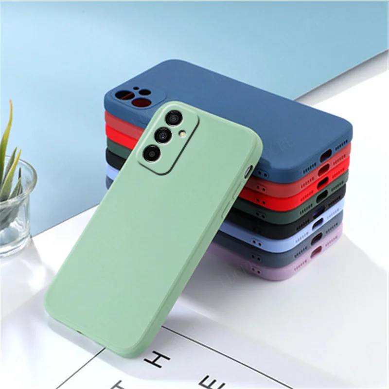 Per Samsung Galaxy M13 Custodia Cover Samsung M13 Capa Paraurti Antiurto Silicone Liquido Colore Posteriore Morbido Tpu Funda Samsung M13 M 13